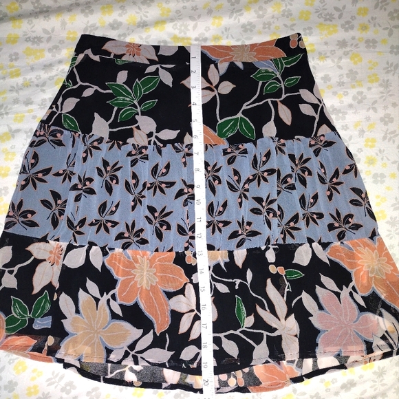 New Ann Taylor LOFT Floral A-line Skirt - Picture 5 of 7